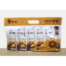 밤뜨래 우리나라맛밤 5봉입, 250g, 2개