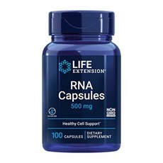 라이프익스텐션 RNA(리보핵산) 캡슐 500 mg 100정, 개