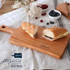 RA라유1_쉬젤 엘레강스 통원목 웨이브 핸들도마 신혼도마 주방용도마 손잡이도마 통원목도마 주방도마+[xlems2313], 선택ː없음