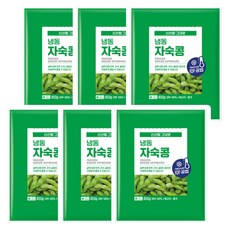 대상유통 냉동 자숙콩 450g x 6봉지, 6개