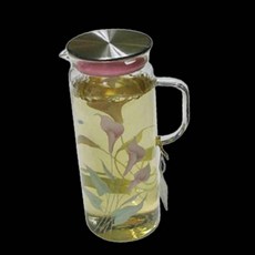 코렐 유리 물병 워터 저그 식당 냉장고 1.5L v 스트로우물병 93000EA