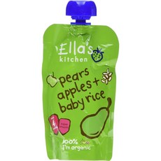 Ella's Kitchen 엘라스키친 당근 애플 앤 파스닙 4개월부터 120g 4개, 1개