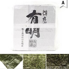 일본 160여년전통 초밥김 A 1등급 아리아케산 쯔키지이치바 영업용 일반용 스시노리 Since 1854 (KIKO), 1개