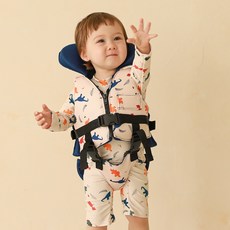 베베샤 유아동 네오플랜 수영조끼, 쥬라기 쥬라기
