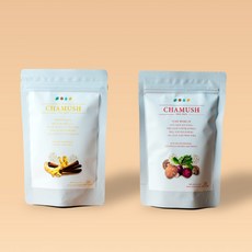 차머쉬 프리미엄 버섯차 삼각티백 48g 40개 팽표비(팽이버섯차 표고버섯차 비트차) 팽생계(팽이버섯 생강차 계피차), 팽생계(팽이버섯생강계피)