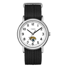 타이맥스 유니 위켄더 38mm 시계 슬립 스루 싱글 레이어 스트랩 포함 Las Vegas Raiders
