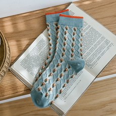 꽃무늬발목양말