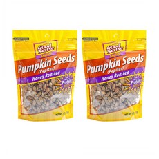굿 센스 쉘드 허니 로스티드 펌킨 씨드 호박씨 170g 2팩 Good Sense Shelled Honey Roasted Pumpkin Seeds, 2개