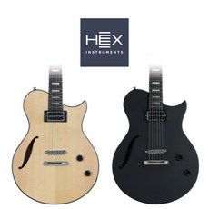 [최다구성품지급] 헥스 Y300 / 입문용 일렉기타/ 세미할로우 바디