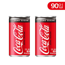 코카콜라제로 190ml 탄산음료 칼로리 무설탕 청량, 1개