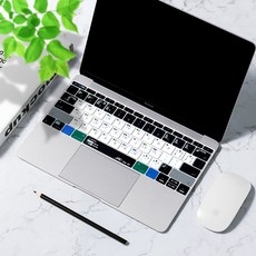 MACBOOK 사과폰 PRO AIR 133 보호스티커 막 12 투명 154 T인조가죽 먼지 방지 얇은 실리콘 컴퓨터 부품, 1, 투광판 예지 블랙 기능 신속 주문 비
