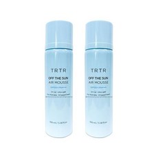 티르티르 TRTR 선무스 티알티알 오프 더 선 에어 무스 버블선크림 100ml 2개 코스트코 대용량 화장품 선물