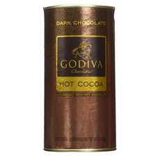 GODIVA Hot Cocoa 고디바 다크 초콜렛 핫 코코아 410g Chocolatier Dark Chocolate Hot Cocoa, 1개
