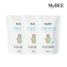 [마이비] 자연품은 얼룩제거제 (리필 300ml)x3팩, 상세 설명 참조