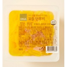 ORGA 국산 꼬들단무지, 1개, 220g