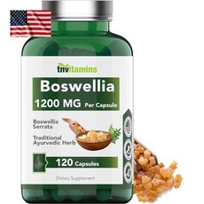 tnvitamins 보스웰리아 세라타 허브 1200mg 120캡슐, 상품선택, 1개, 120정