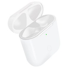 에어팟 1 2 세대용 무선 충전 케이스 블루투스 페어링 동기화 단추 빠른 호환, [01] For Airpods 1