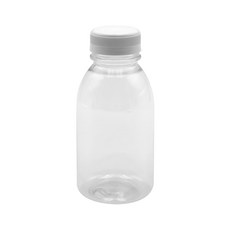 [소포장] 원형 우유 300ML 1박스 페트병 플라스틱병, 블랙, 39개