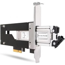 ICY DOCKICY DOK M.2 NVMe SSD to PCIe 3.0/4.0 x4 확장 슬롯용 탈착식 모바일 랙 어댑터 카드 ToughArmor MB840M2PB