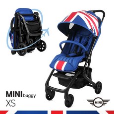 [MINIbuggy] [이지워커] 미니버기XS 기내반입 휴대용유모차 - 유니온잭 클래식, 상세 설명 참조