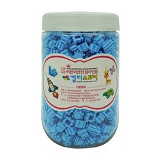 디폼블럭10mm 700개 도안증정, P17_10mm디폼블럭_하늘색(700개)
