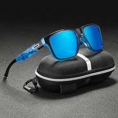 편광 선글라스-추천-스타일호른 가빈 편광 선글라스 KD109, C8 블랙블루투명+스카이미러