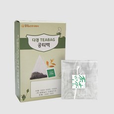 다경TEABAG 공티백, 100개, 4번녹색태그(소)