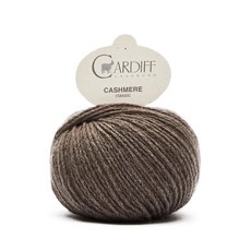 니트위트 카디프 캐시미어 클래식 Cardiff Cashmere CLASSIC 캐시미어 100% 뜨개실, 622 CORTECCIA, 1개