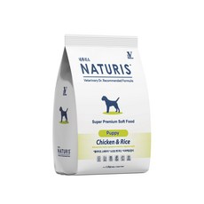 )당일발송( 네츄리스 독 퍼피 1.2kg 강아지 사료 naturis puppy, 닭고기+쌀, 1개 - 네츄리스머츄어