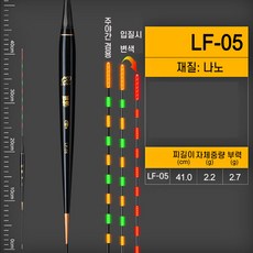 LF 내림찌 변색 스마트 전자찌 민물찌 추천 내림, LF05 (부력 2.7g), 1개