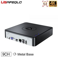 4K NVR 9CH IP 카메라 블랙박스 얼굴 감지 비디오 지원 2MP 5MP 8MP CCTV xmeye, 아무도_9ch - nvr8ch