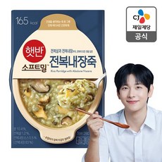 CJ제일제당 [본사배송] 햇반 전복내장죽 280g X 6개