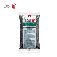 [고퀄리티] 초보자도 쉽게 Doll 509 (검정) 셀프 왁싱 100g 잔이탈리아 제조 전신 겨드랑이 비키니라인 브라질리언 제모 하드왁스 제모는 깔끔 피부는 부드럽게