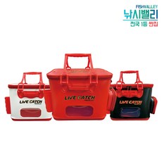 라이브캐치 키퍼바칸 LC103 밑밥통 살림통 보조가방, 블랙