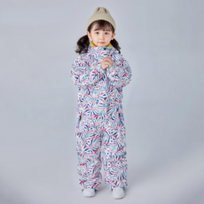 여아점프수트스키복