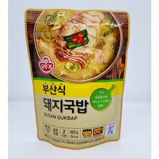 오뚜기 부산식 돼지국밥 500g 12개