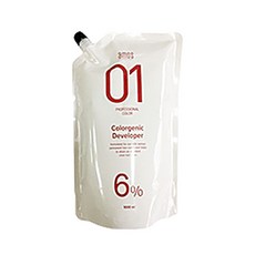 아모스 산화제 칼라제닉 디벨로퍼 6% 1000ml, 1개