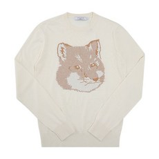 메종키츠네빅폭스니트