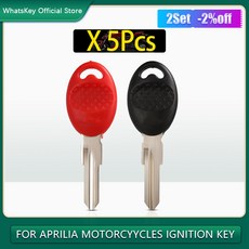 자물쇠 오토바이 1000 Tuono Aprilia 한 rsv1000에 1200 대 SL750 RSV 승리 1000R SMV750 650 Uncut 빈 5Pcs RSV4 SXV550, 5Pcs Black, 5개