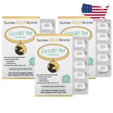  CGN 아이허브 반려견 펫 유산균 락토비프 펫 50억 60정 락토바실러스 플란타럼 3개 