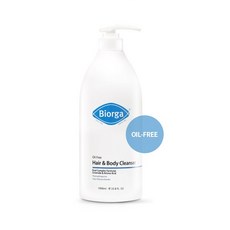 [상큼한 시트러스향] 바이오가 오일프리 헤어 & 바디클렌져 올인원 바디워시 1000ml, 1개
