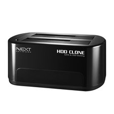 C타입 2Bay 클론 도킹스테이션 HDD SSD 백업 저장장치 kar*6326mA