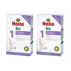 홀레 분유 1단계 400g 2팩 0세이상 Holle baby food Starting milk 1 organic based on goat milk