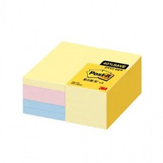 쓰리엠 포스트잇 노트 알뜰팩 포스트잇 656-10A, 3색, 10개