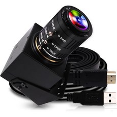 ELP 4K USB HDMI 카메라 수동 줌 웹캠 가변 초점 PC 카메라 미니 클로즈업 카메라 컴퓨터용 H.264 망원경 USB 보안 카메라 8mp IMX415 산업용 CCTV 카