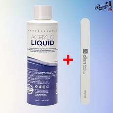 엔리안 아크릴 리퀴드 500ml 60ml 120ml 국가고시 옐로잉 없는 제품, 1개, 500ml+엘렌화이트파일1ea