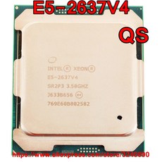 Intel Xeon CPU E5-2637V4 QS 버전 3.50GHz 4 코어 15M LGA2011-3 E5-2637 V4 프로세서 E5 2637V4 2637