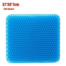 자동차 의자 쿠션 레이어 젤 시트 더블 벌집 계란 TPE 오피스 스퀘어 아이스, 300 Square, 1PC, 300 Square
