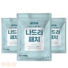 구디푸디 나드리 썸머패치 밴드, 살구색, 3팩