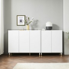 공간철학 베란다장 옷수납장 와이드 높은 안방 멀티 도어 화이트 베란다 수납장 1200, 화이트(화이트발)